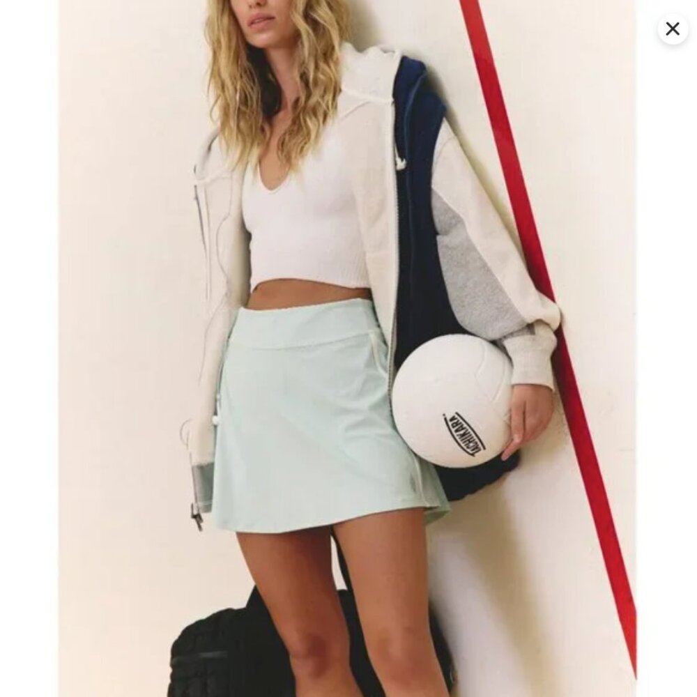 🎉LAST CHANCE🎉 FP MOVEMENT Never Better Volley Skirt / Pistachio